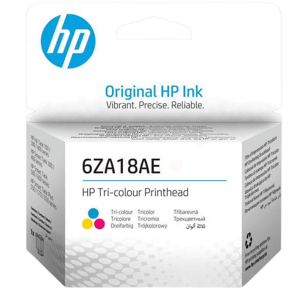 HP 6ZA18AE 3 färger i en skrivhuvud - Original