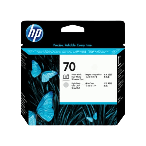 C9407A HP 70 foto svart printhoved - 130 ml. - Original