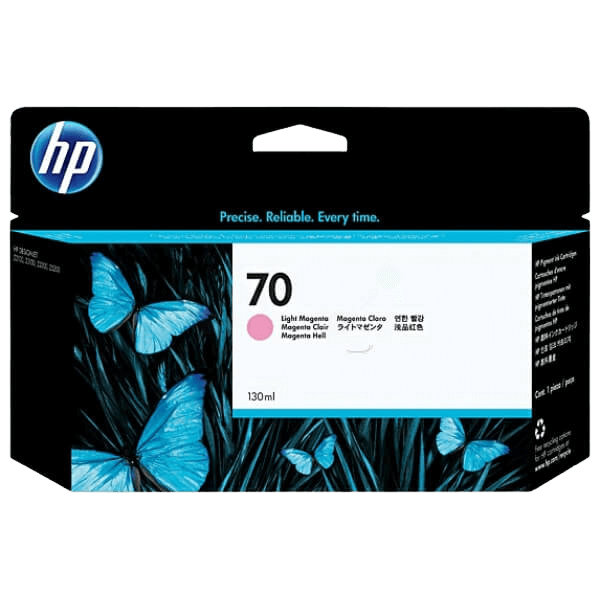 C9455A HP 70 ljus magenta Skrivarpatron - 130 ml. - Original