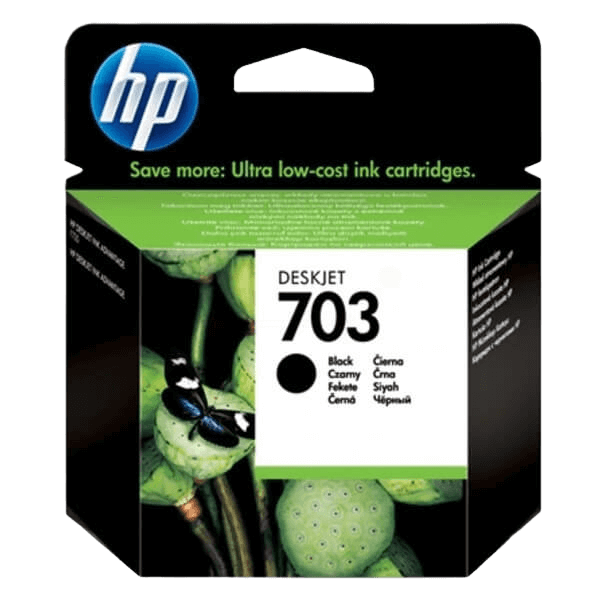 CD887AE HP 703 svart Skrivarpatron - 4 ml. - Original