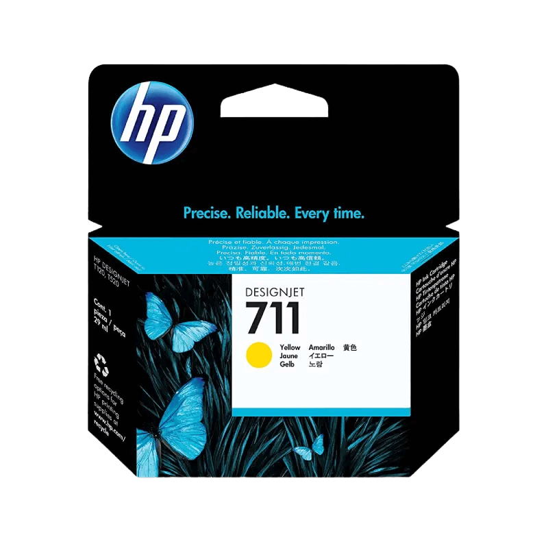 CZ132A HP 711 gul Skrivarpatron - 29 ml. - Original