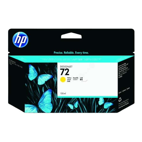 C9373A HP 72 gul XL Skrivarpatron - 130 ml. - Original