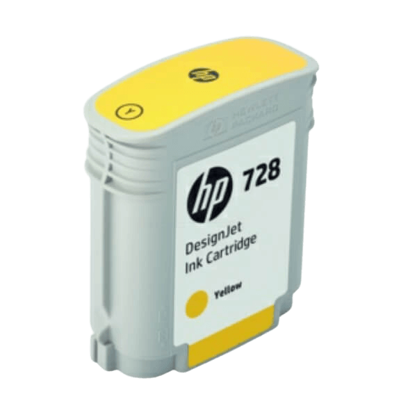 F9J61A HP 728 gul Skrivarpatron - Original