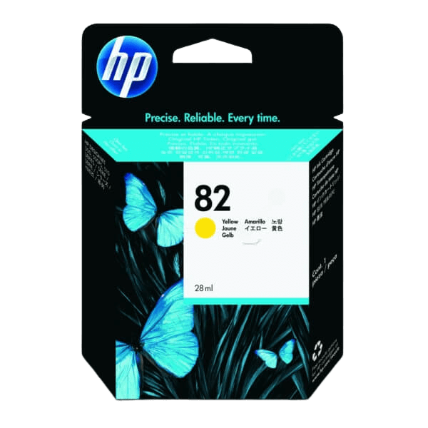 CH568A HP 82 gul Skrivarpatron - 28 ml. - Original