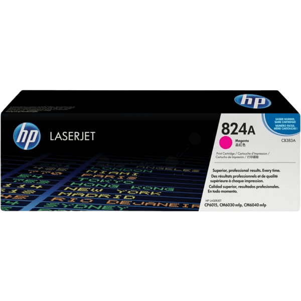 CB383A HP 824A magenta toner - 21000 sidor - Original