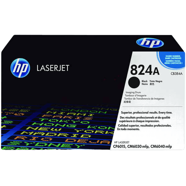 CB384A HP 824A svart trumma - 35000 sidor - Original