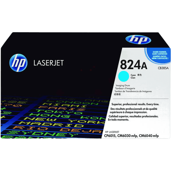 CB385A HP 824A cyan trumma - 35000 sidor - Original