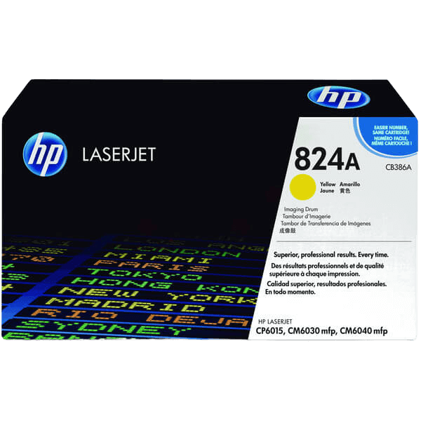 CB386A HP 824A gul trumma - 35000 sidor - Original
