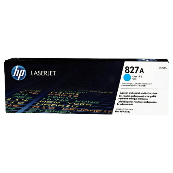 CF301A HP 827A cyan toner - 32000 sidor - Original