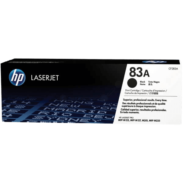 CF283A HP 83A svart toner - 1500 sidor - Original