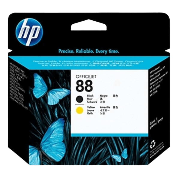 C9381A HP 88 Svart / gul printhoved - 90000 sidor - Original