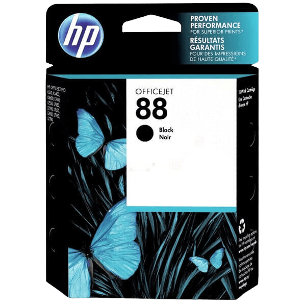 C9396AE HP 88 svart XL Skrivarpatron - 59 ml. - Original