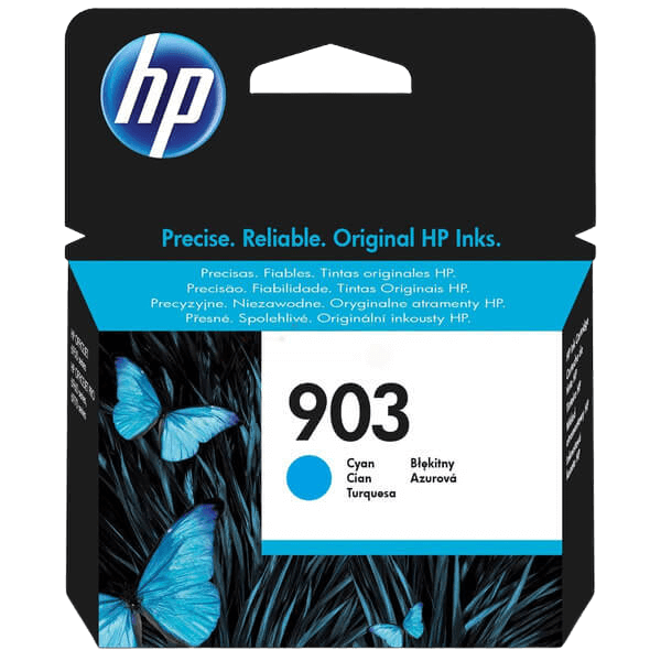 T6L87AE HP 903 cyan Skrivarpatron - 315 sidor - Original