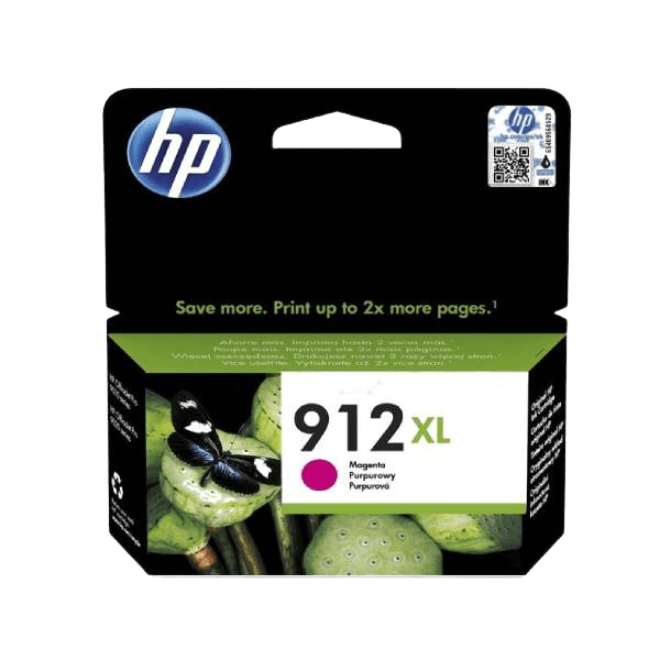 3YL82AE HP 912XL magenta Skrivarpatron - 825 sidor - Original