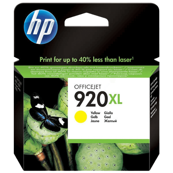 CD974AE HP 920 gul XL Skrivarpatron - 700 sidor - Original