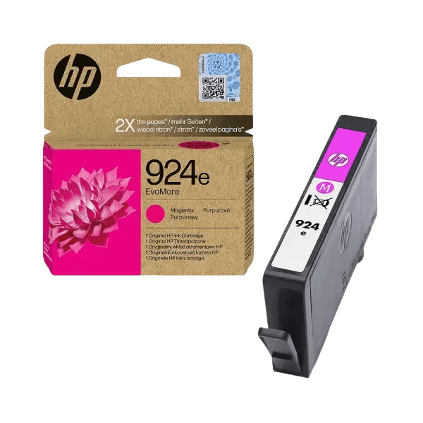 4K0U8NE HP 924E magenta XL Skrivarpatron - 800 sidor - Original
