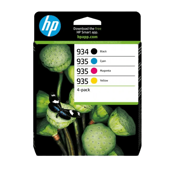 6ZC72AE HP 934 + 935 CMYK Skrivarpatron - 1600 sidor - Original