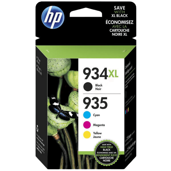 X4E14AE HP 934 + 935 CMYK XL Skrivarpatron - Original