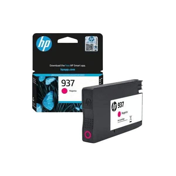 4S6W3NE HP 937 magenta Skrivarpatron - 800 sidor - Original