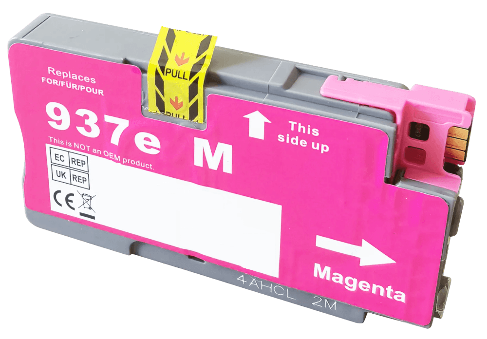 4S6W7NE HP 937E magenta XL Skrivarpatron - 1650 sidor - Kompatibel
