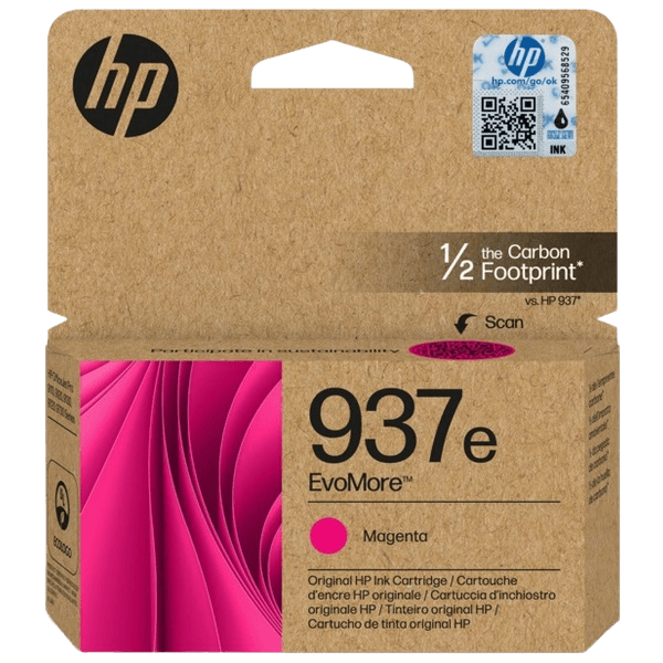 4S6W7NE HP 937E magenta XL Skrivarpatron - 1650 sidor - Original