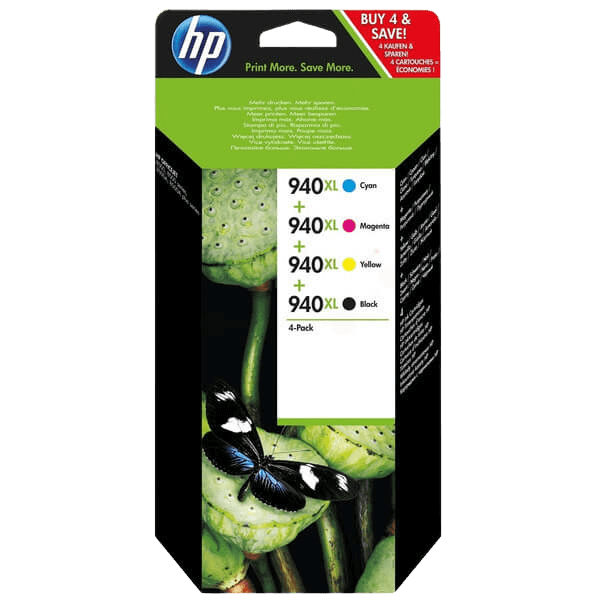 C2N93AE HP 940 CMYK XL Skrivarpatron - Original