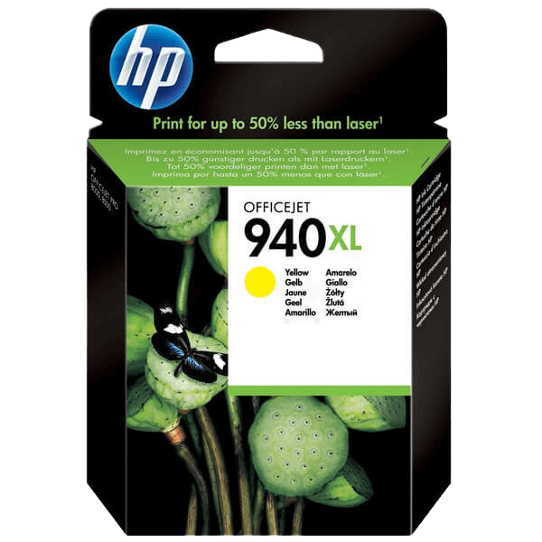 C4909AE HP 940 gul XL Skrivarpatron - 1400 sidor - Original