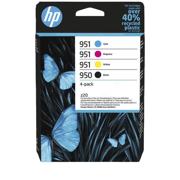 6ZC65AE HP 950 + 951 CMYK Skrivarpatron - Original
