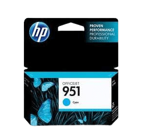 CN050AE HP 951 cyan Skrivarpatron - 700 sidor - Original