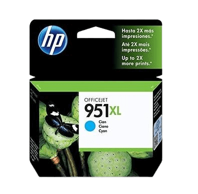 CN046AE HP 951XL cyan Skrivarpatron - 1500 sidor - Original