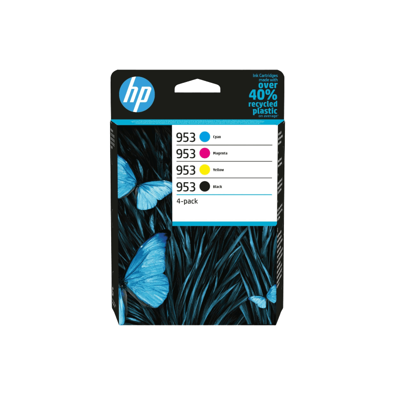 6ZC69AE HP 953 CMYK Skrivarpatron - 3100 sidor - Original