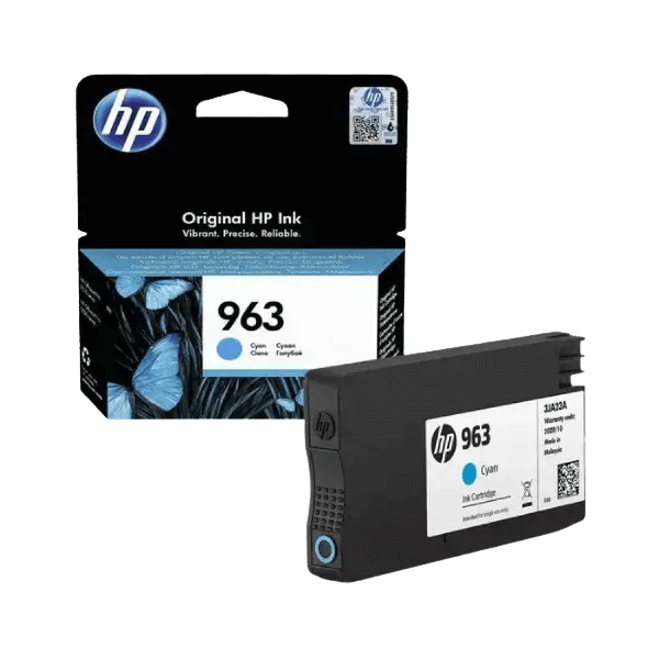 3JA23AE HP 963 cyan Skrivarpatron - 700 sidor - Original