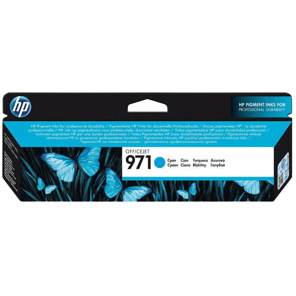 CN622AE HP 971 cyan Skrivarpatron - 2500 sidor - Original