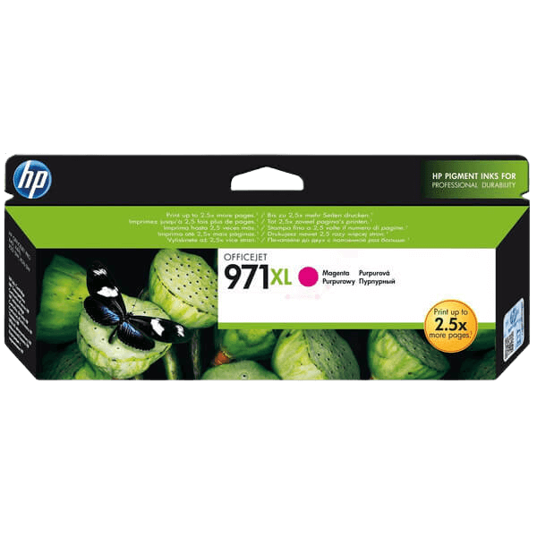 CN627AE HP 971 magenta XL Skrivarpatron - 6600 sidor - Original