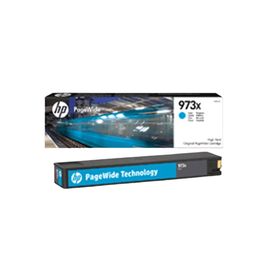 F6T81AE HP 973X cyan XL Skrivarpatron - 7000 sidor - Original