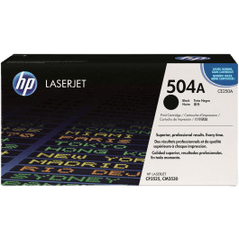 CE250A HP 504A svart toner - 5000 sidor - Original
