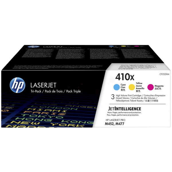 410X HP CF252XM 3 färger i en XL toner - 5000 sidor - Original