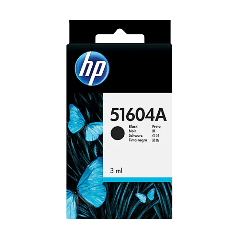 51604A HP CJ3A svart Skrivarpatron - 3 ml. - Original