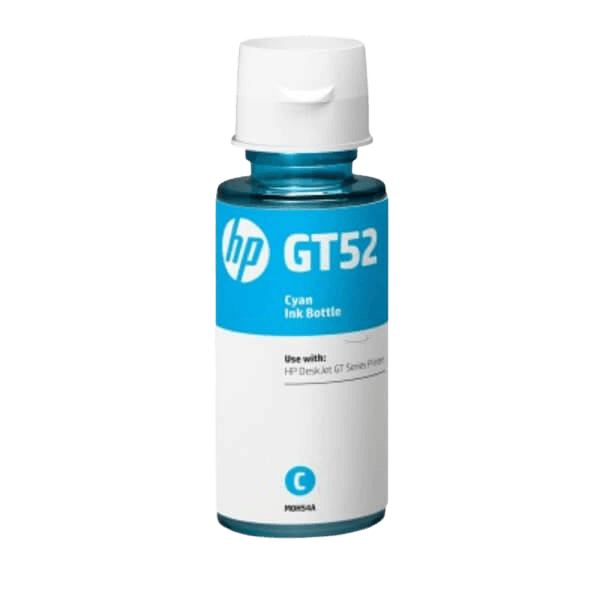 M0H54AE HP GT52C cyan bläck refill - 70 ml. - Original