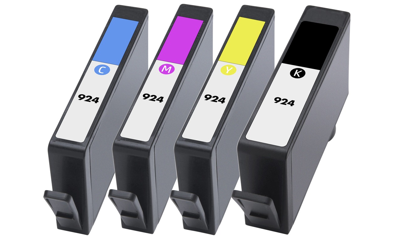 4 st. XL HP 924E Skrivarpatron rabattpaket - Kompatibel