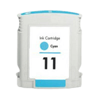 C4836A HP 11 cyan Skrivarpatron - 28 ml. - Kompatibel