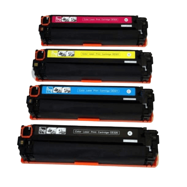4 st. HP 128A toner rabattpaket - Kompatibel