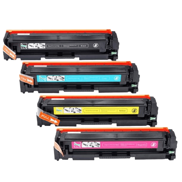 4 st. HP 203A toner rabattpaket - Kompatibel