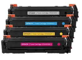 4 st. XL HP 203X toner rabattpaket - Kompatibel