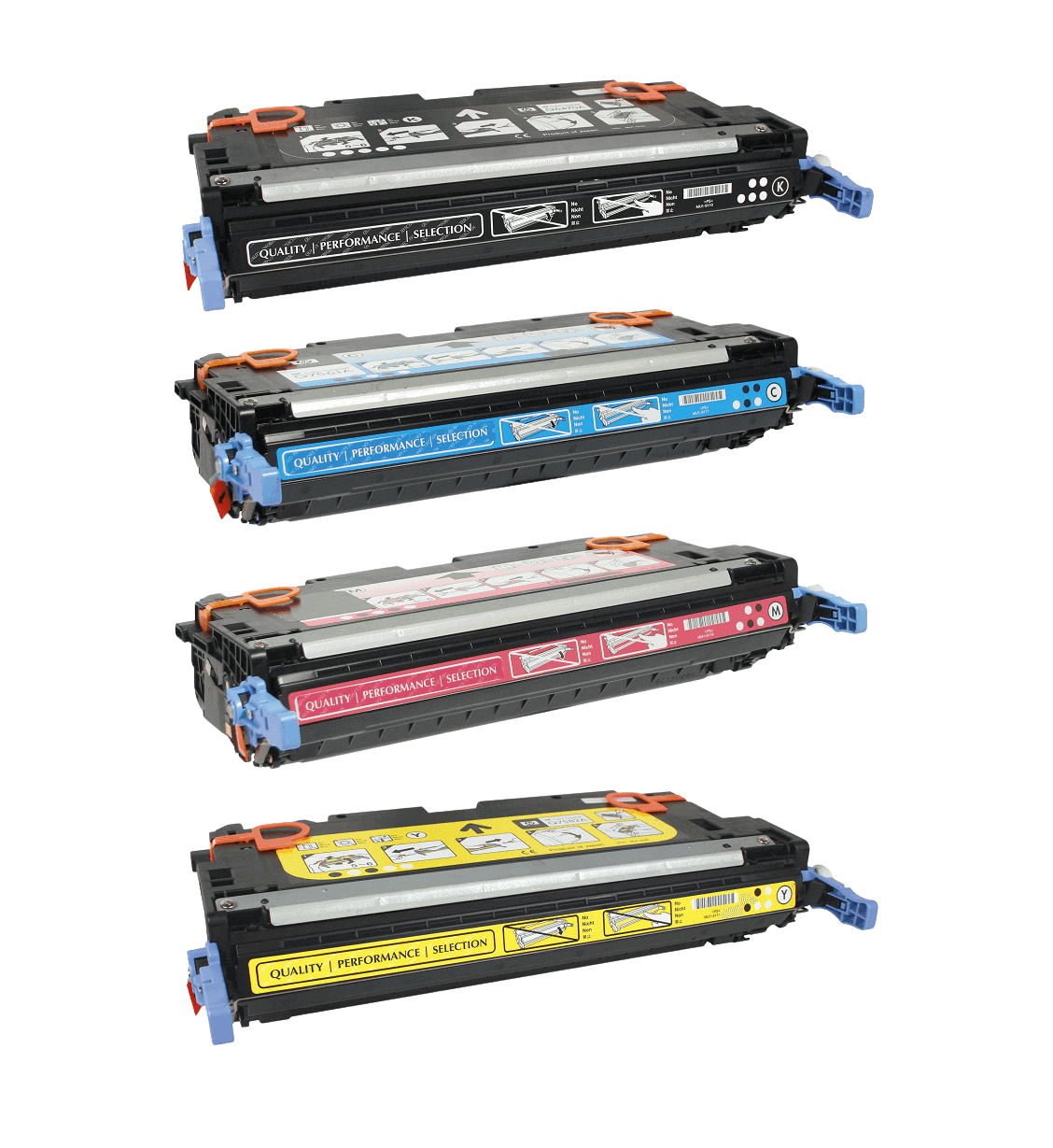 4 st. HP 314A toner rabattpaket - Kompatibel