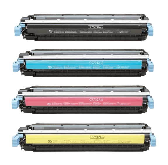 4 st. HP 645A toner rabattpaket - Kompatibel