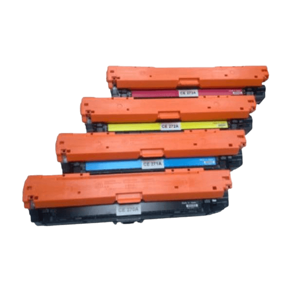 4 st. HP 650A toner rabattpaket - Kompatibel