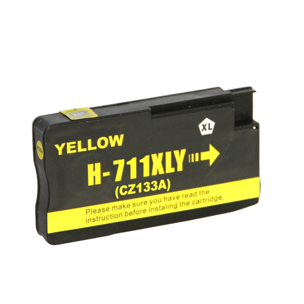CZ132A HP 711 gul Skrivarpatron - 28 ml. - Kompatibel