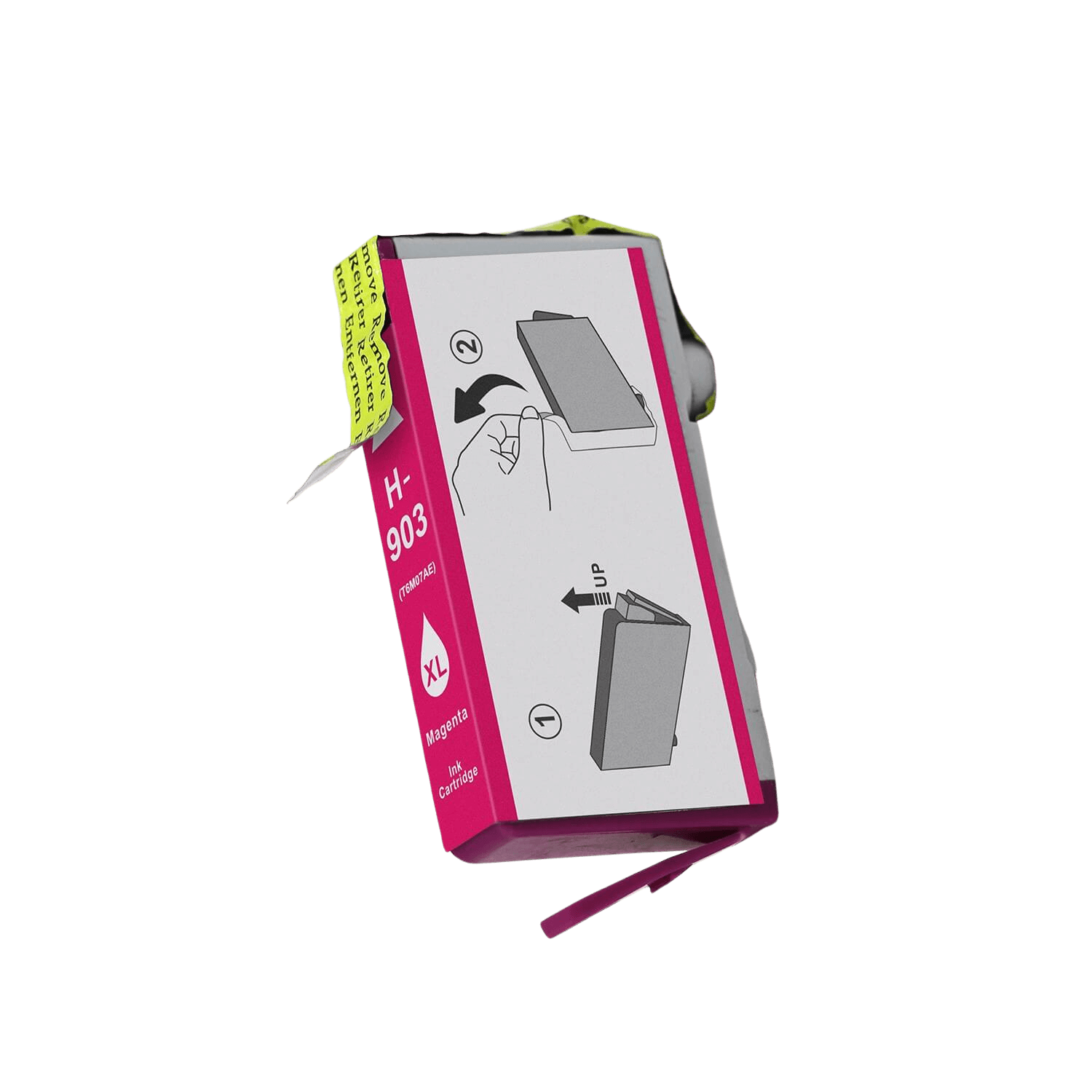 T6M07AE HP 903 magenta XL Skrivarpatron - 12 ml. - Kompatibel