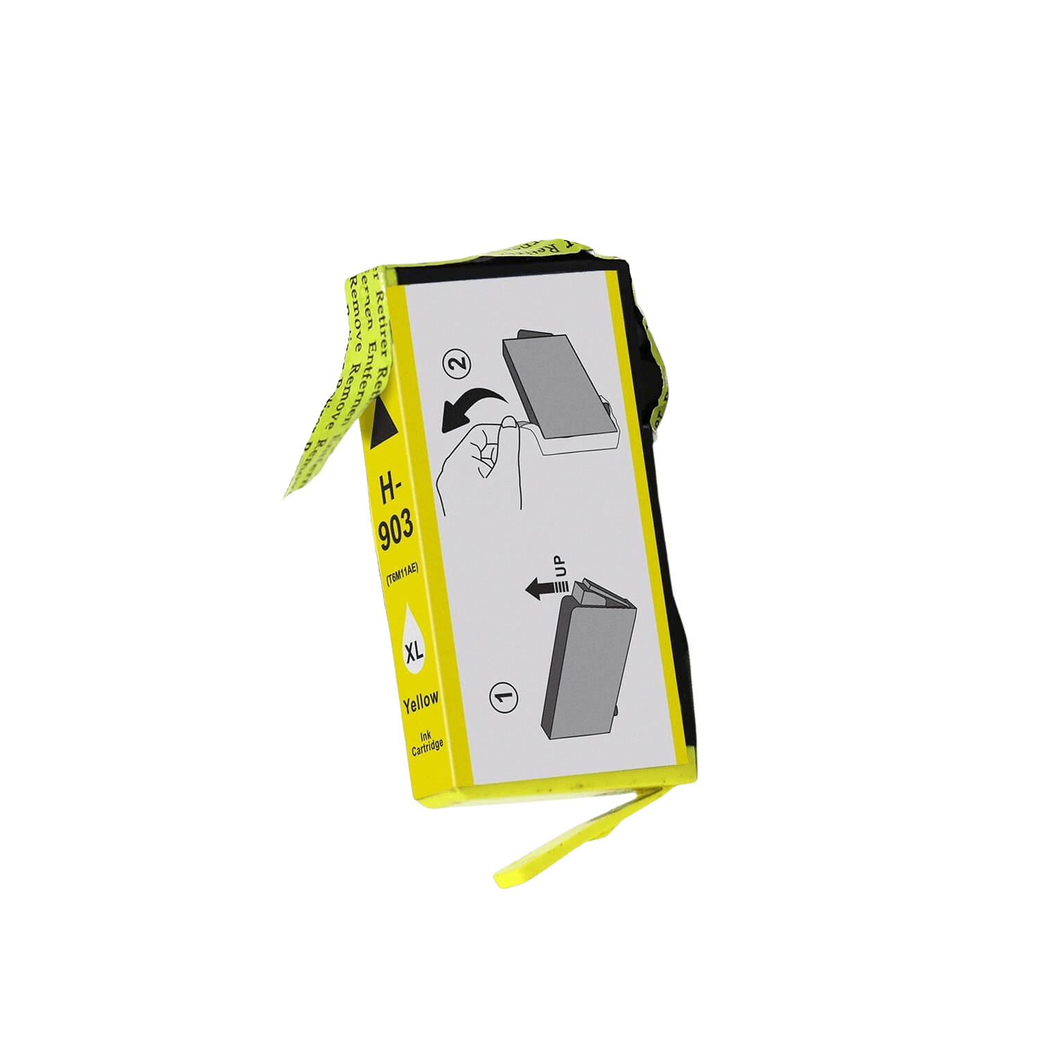 T6M11AE HP 903 gul XL Skrivarpatron - 12 ml. - Kompatibel